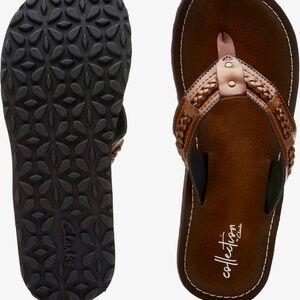 NWT Clarks Women's Fenner Nerice Flip Flop